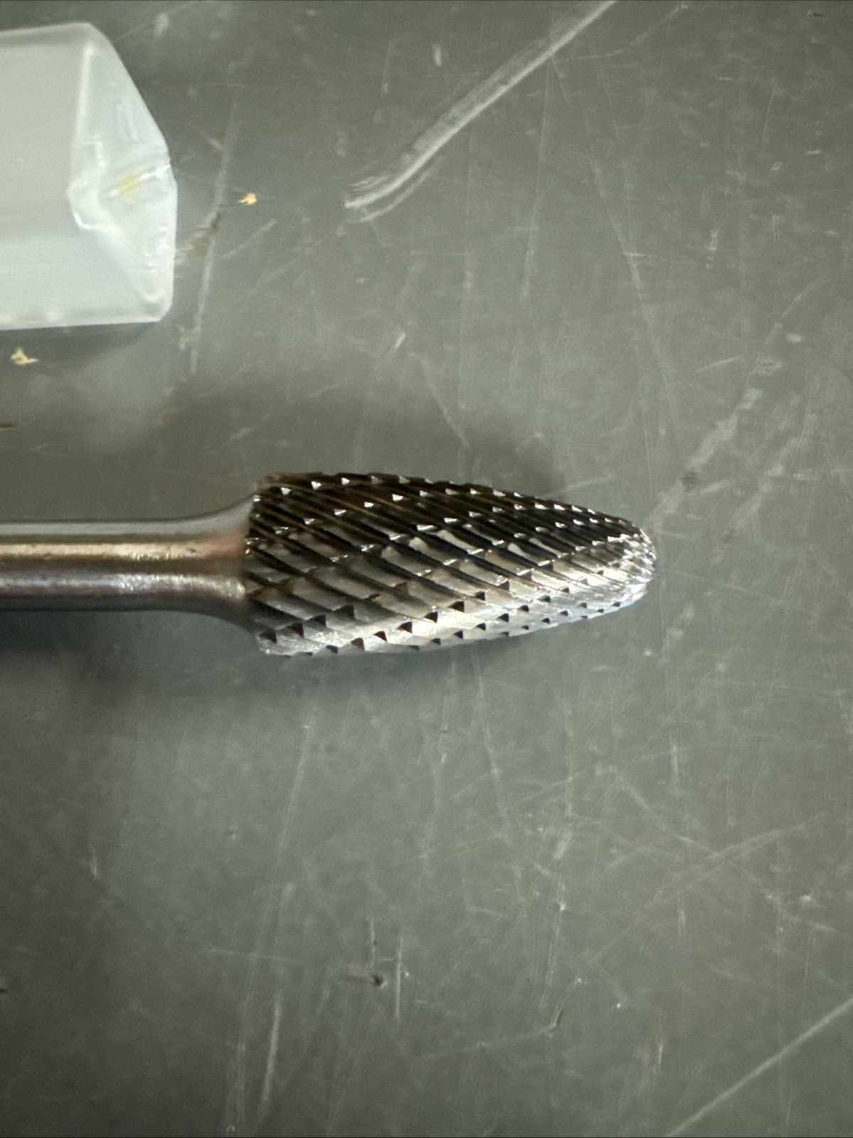 SF5x6″ 1/2″ X 1″ Tree Radius End Carbide Burr 1/4″ Shank 6″ DULSF5X6