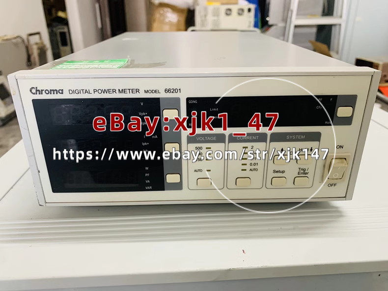 1PCS USED Chroma 66201 Digital Power Meter via UPS or FedEx/xjk