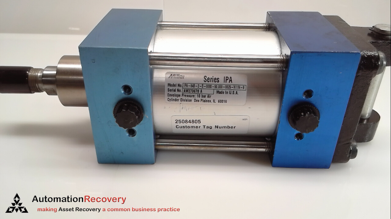 MILLER 1PA-84B-2-B-0080–50.000-0025-N11N-9 CYLINDER, NEW* #276510