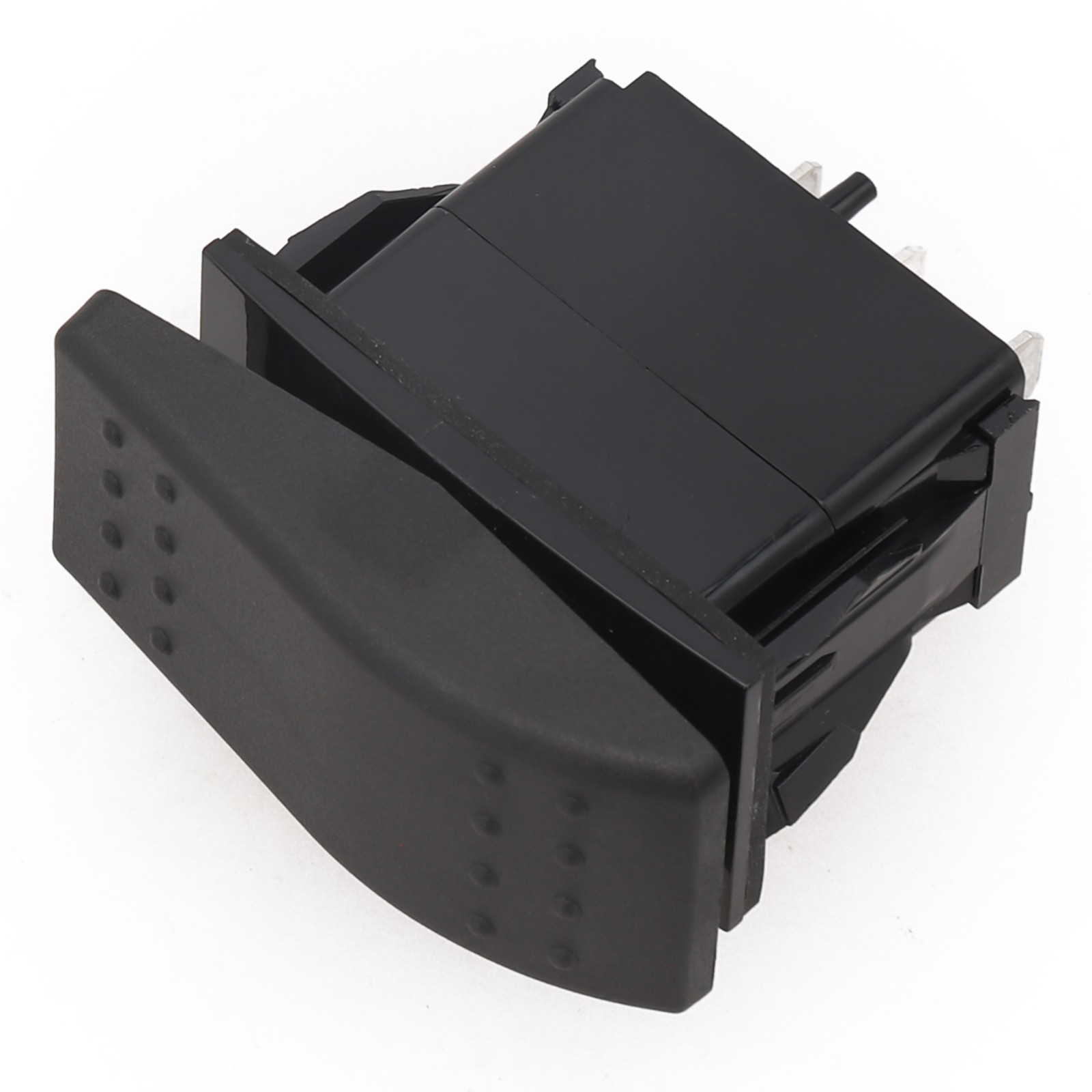 Switch Rocker Switch (ON)-OFF-(ON) 12/24VDC Rectangular SPDT Momentary