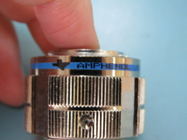 AMPHENOL D38999/26FD35SN Qty of 1 per Lot 37 Position Circular Connector Plug-