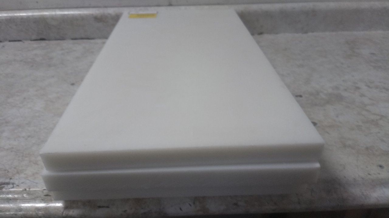 Brand Name 1UVZ8 3 Pk 12 In Width 24 In Length White Plastic Sheet
