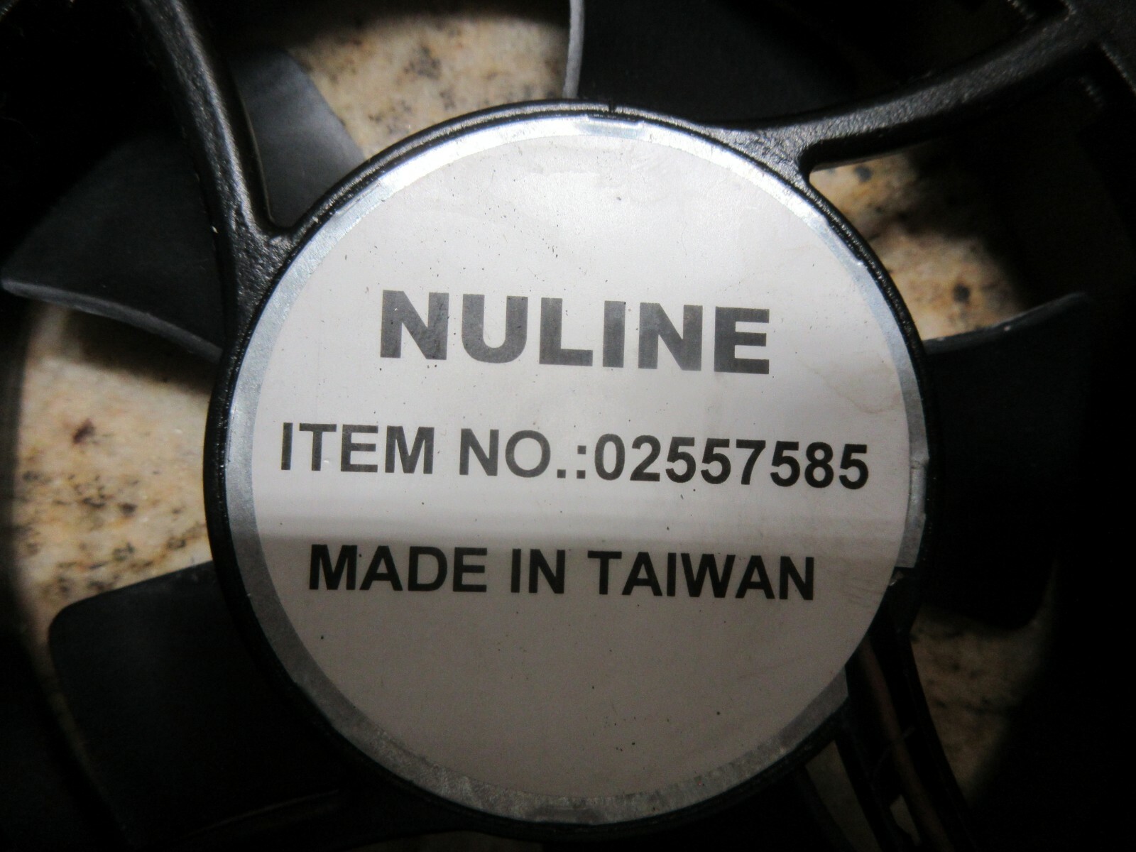 NULINE FAN OKUMA MC-4VB CNC VERTICAL MILL ITEM NO. 02557585 EACH 1