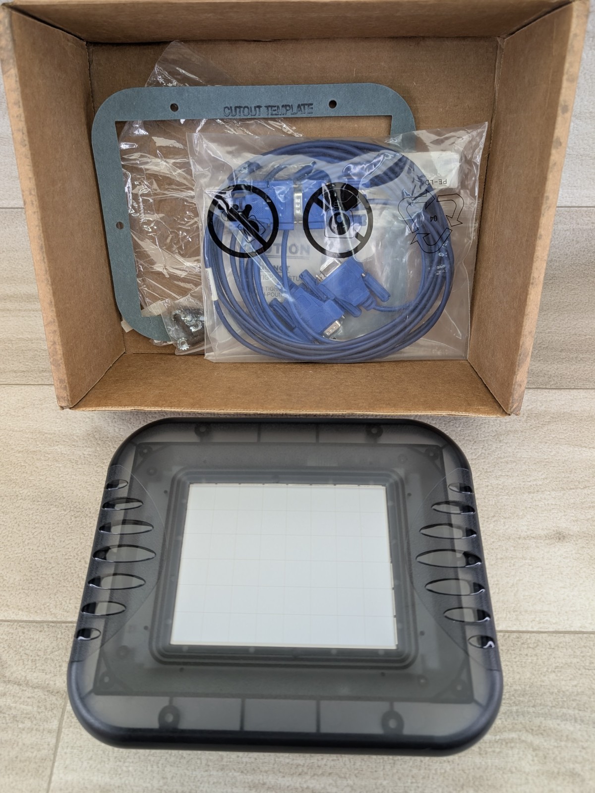 EZ-S6M-R – EZS6MR- AV Automation Direct HMI Touch Screen Operator Panel w/ Wires