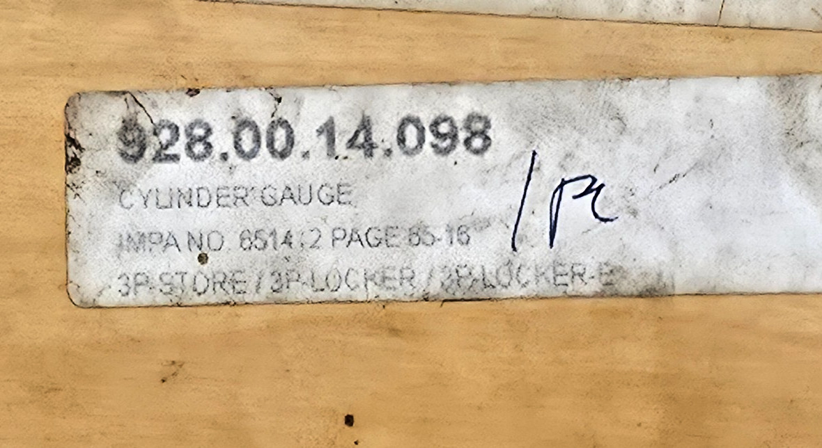KALKUM EZQUERRA .SL ALESOMETER 15-35mm CYLINDER GAUGE