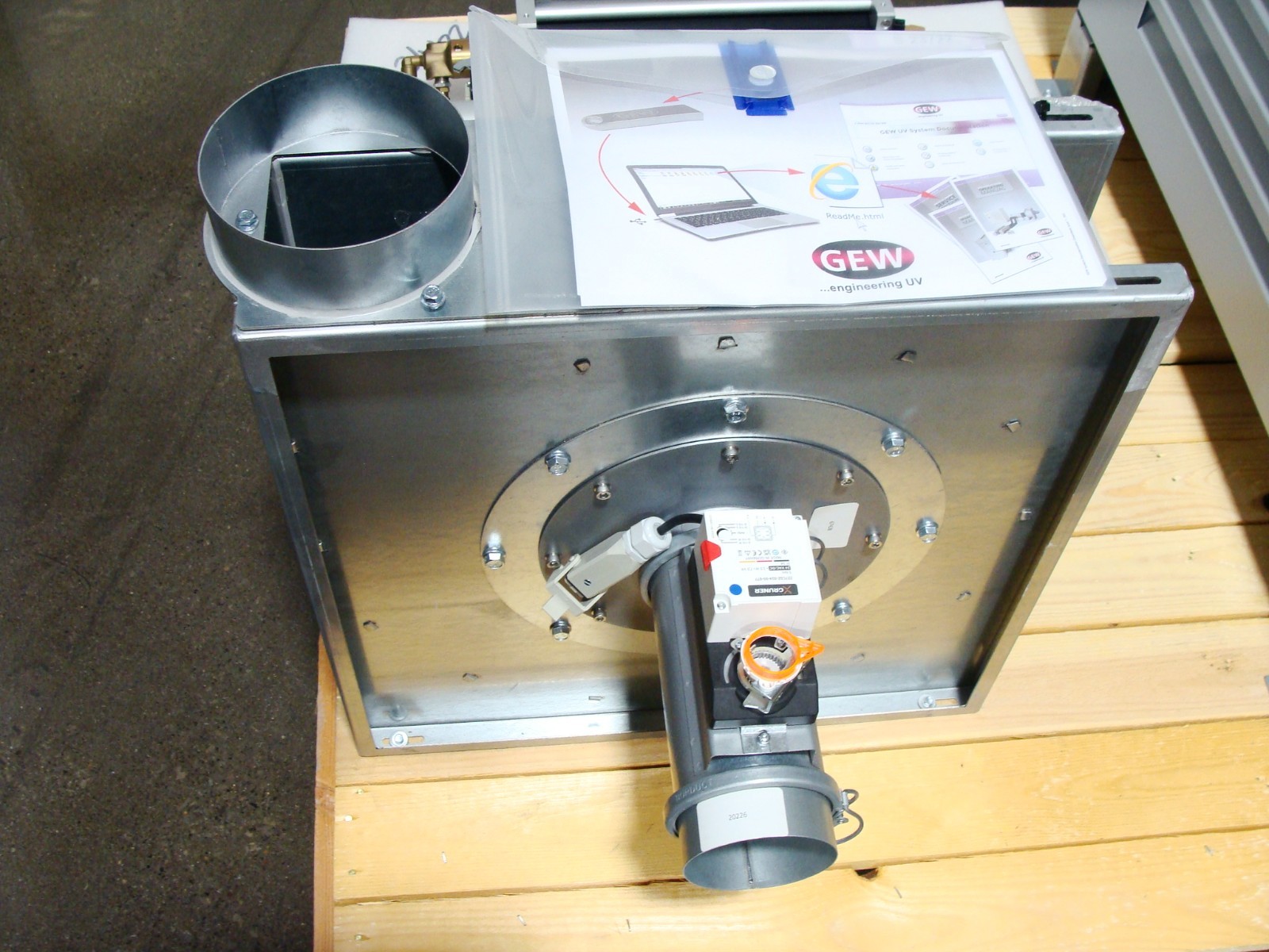 New GEW Rhino / RLT Engineering UV Curing System For Printing & Coating W/ E2C