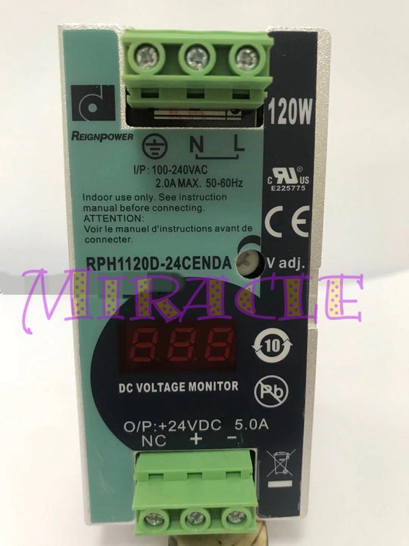 1PC NEW FOR REIGNPOWER RPH1120D-24CENDA 120W 24V 5A Switch Power Supply