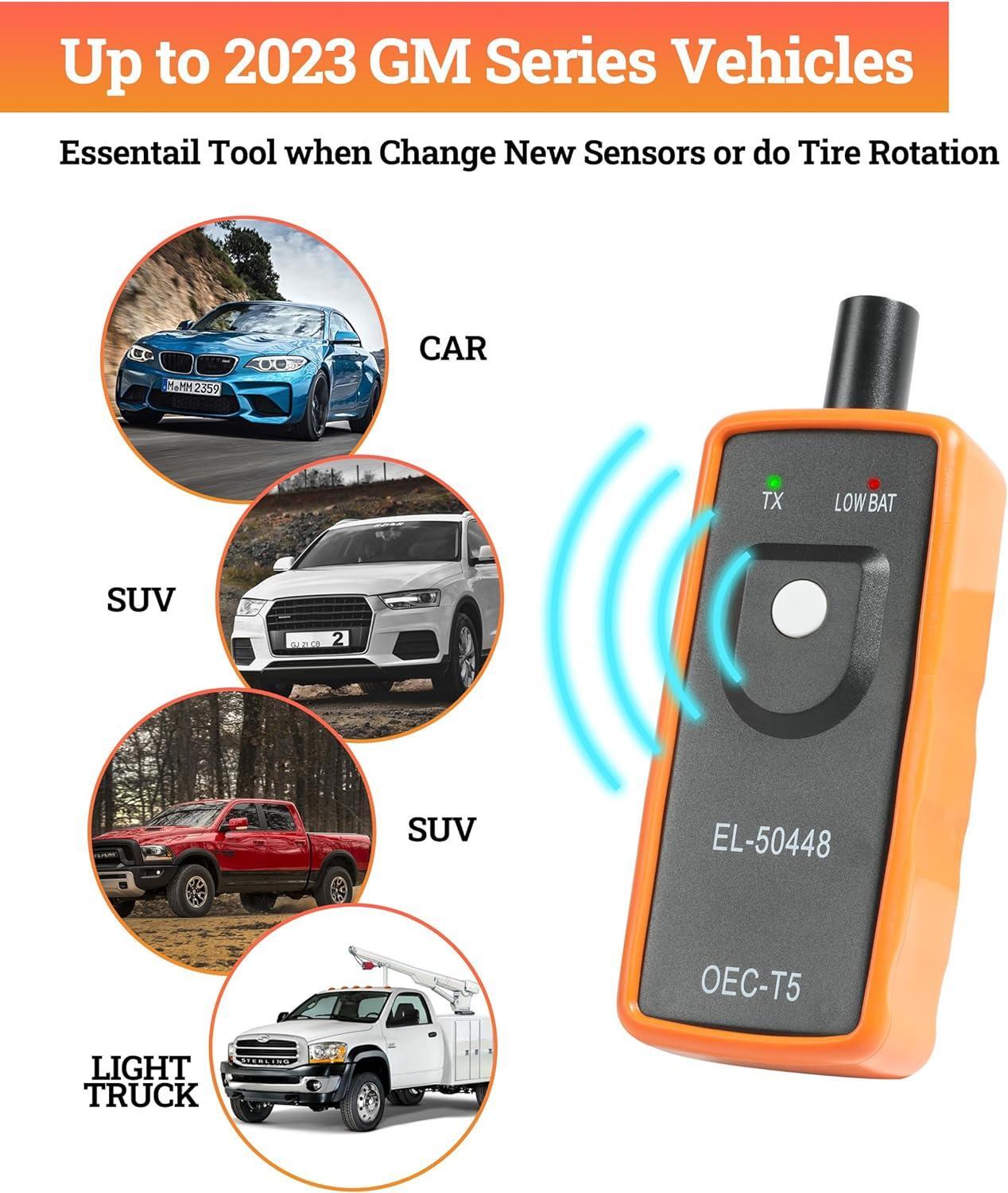 Universal Tpms Relearn Tool,system Programming Training,oec-t5 Tire Pressure Mon