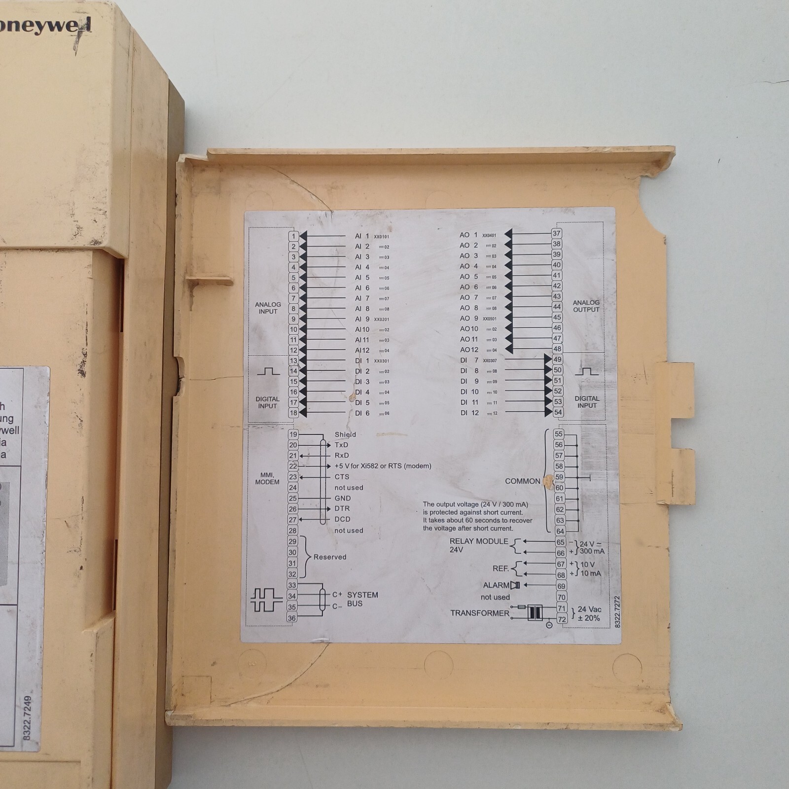 HONEYWELL XL100C EXCEL 100C WITH C-BUS & MODEM INTERFACE GERMANY