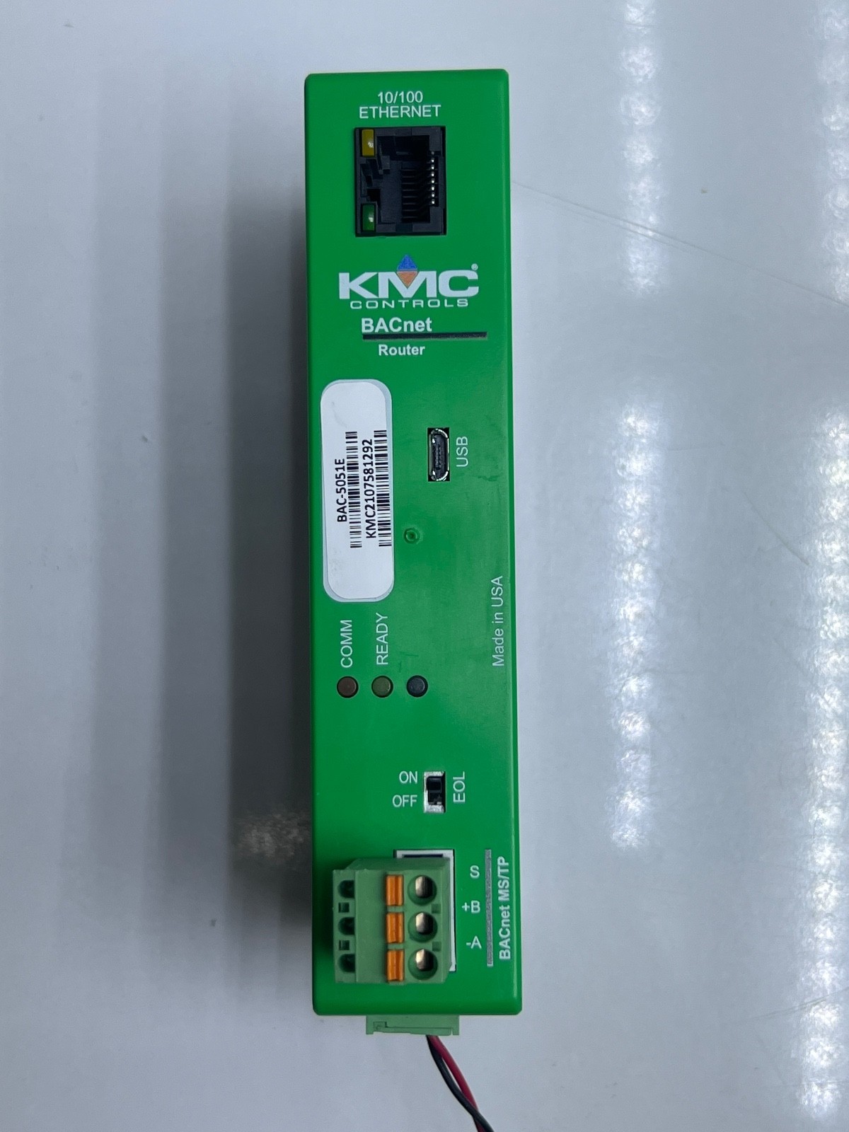 KMC BAC-5051E BACNET ROUTER