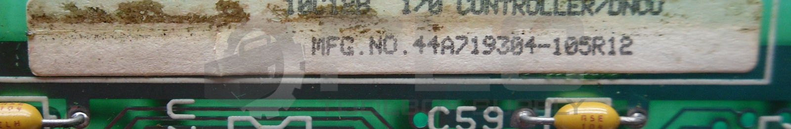 GENERAL ELECTRIC 44A719304-105R12 PC BOARD I/O CONTROLLER/DNCO IOC12B BOARD