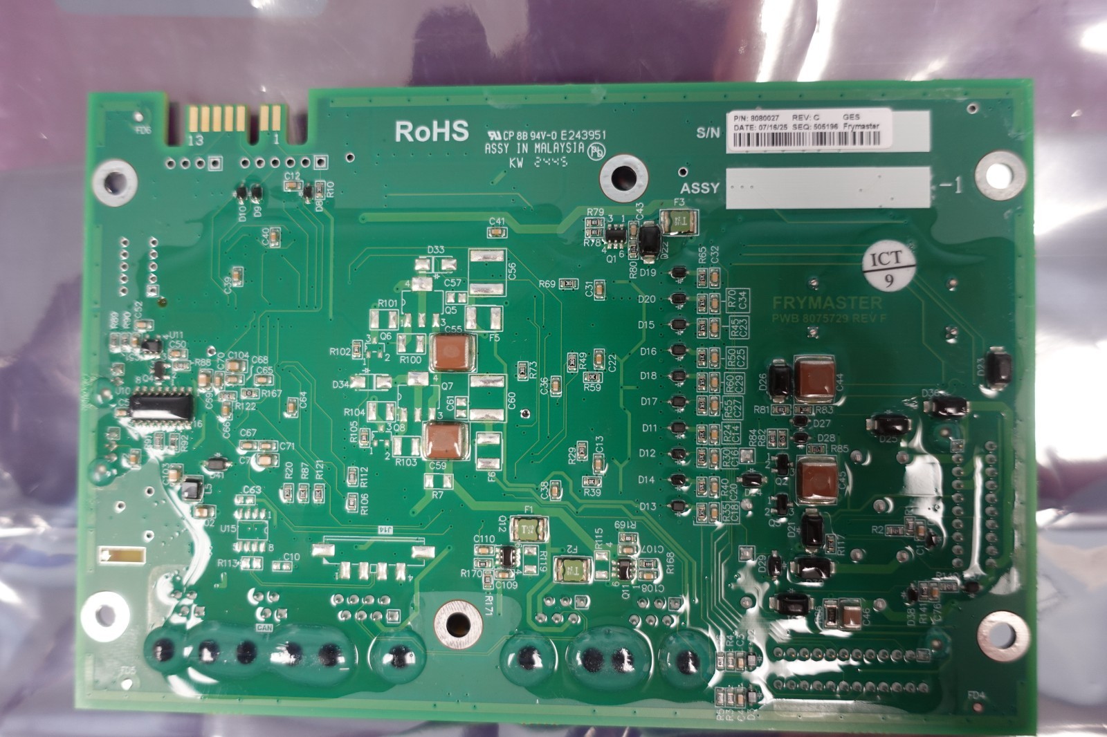PCBA, SIB COBRA SYST INTRFCE W/SOFTWARE (8080027B)