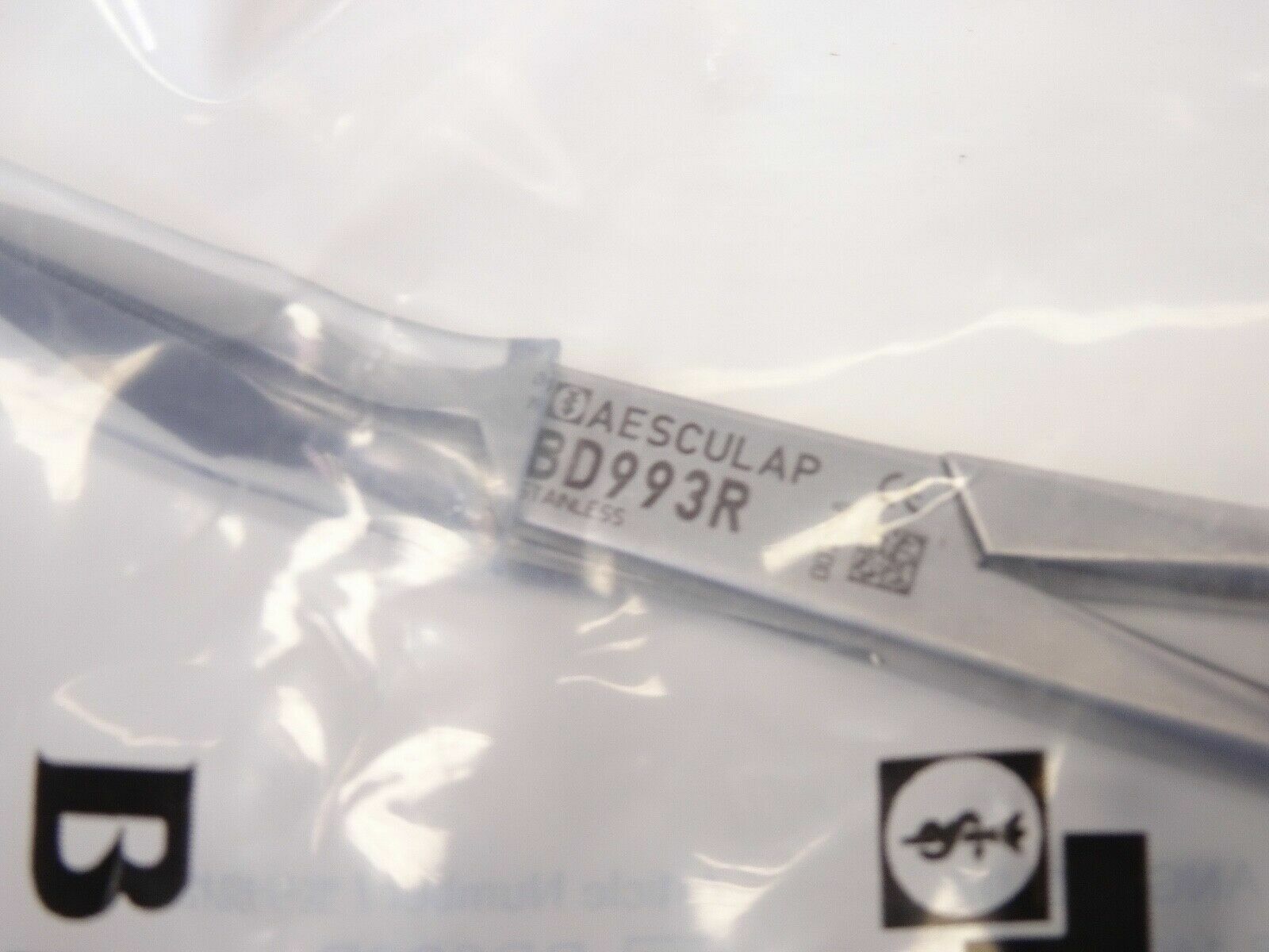 Aesculap BD993R Stieglitz Splinter Forceps Ang 140MM