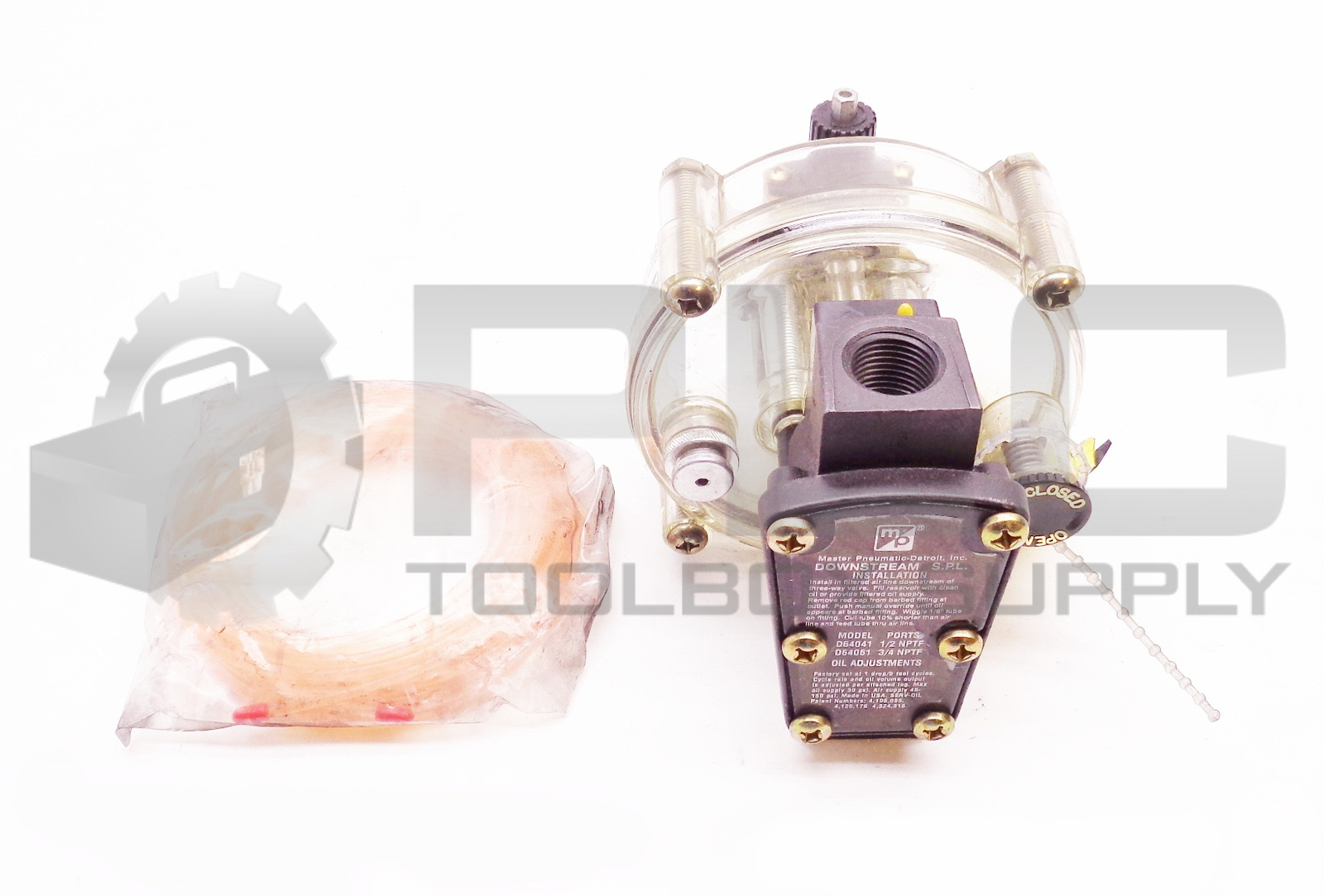NEW MASTER PNEUMATIC D64041 LUBRICATOR D64061