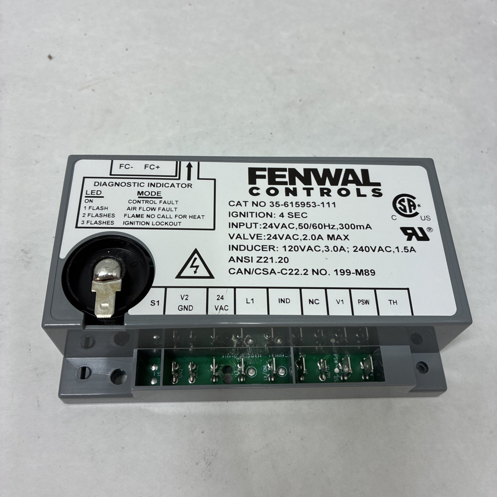 Fenwal Controls 35-615953-111