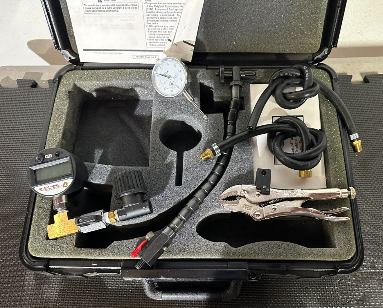 Detroit Diesel TLZ 00100 Wastegate Turbo Calibration Tool Kit Complete NOS