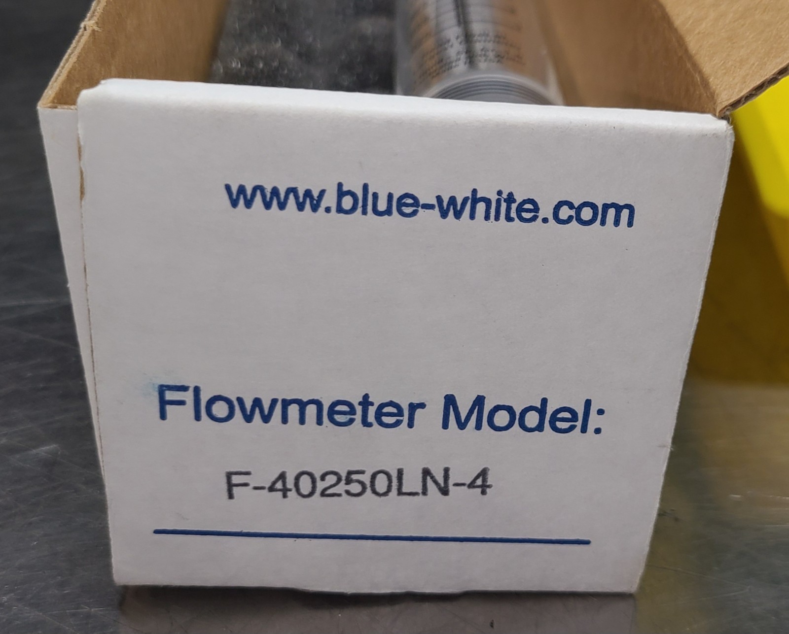 Blue White F-40250LN-4 F-400N .025-.250 GPM ACRYLIC.25″ F/NPT Flow Meter