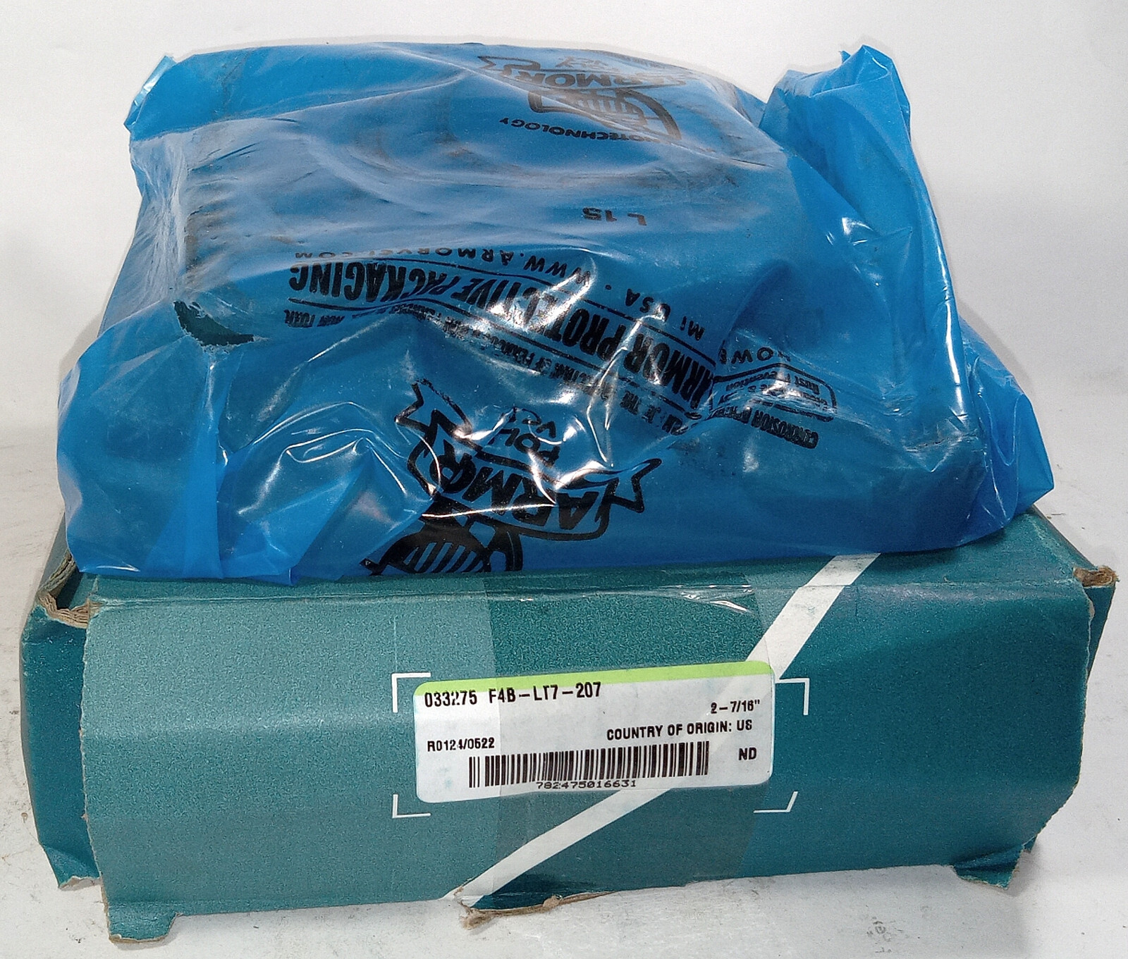 1 NEW DODGE 033275 F4B-LT7-207 4 BOLT FLG PILLOW BLOCK BEARING NIB *MAKE OFFER*