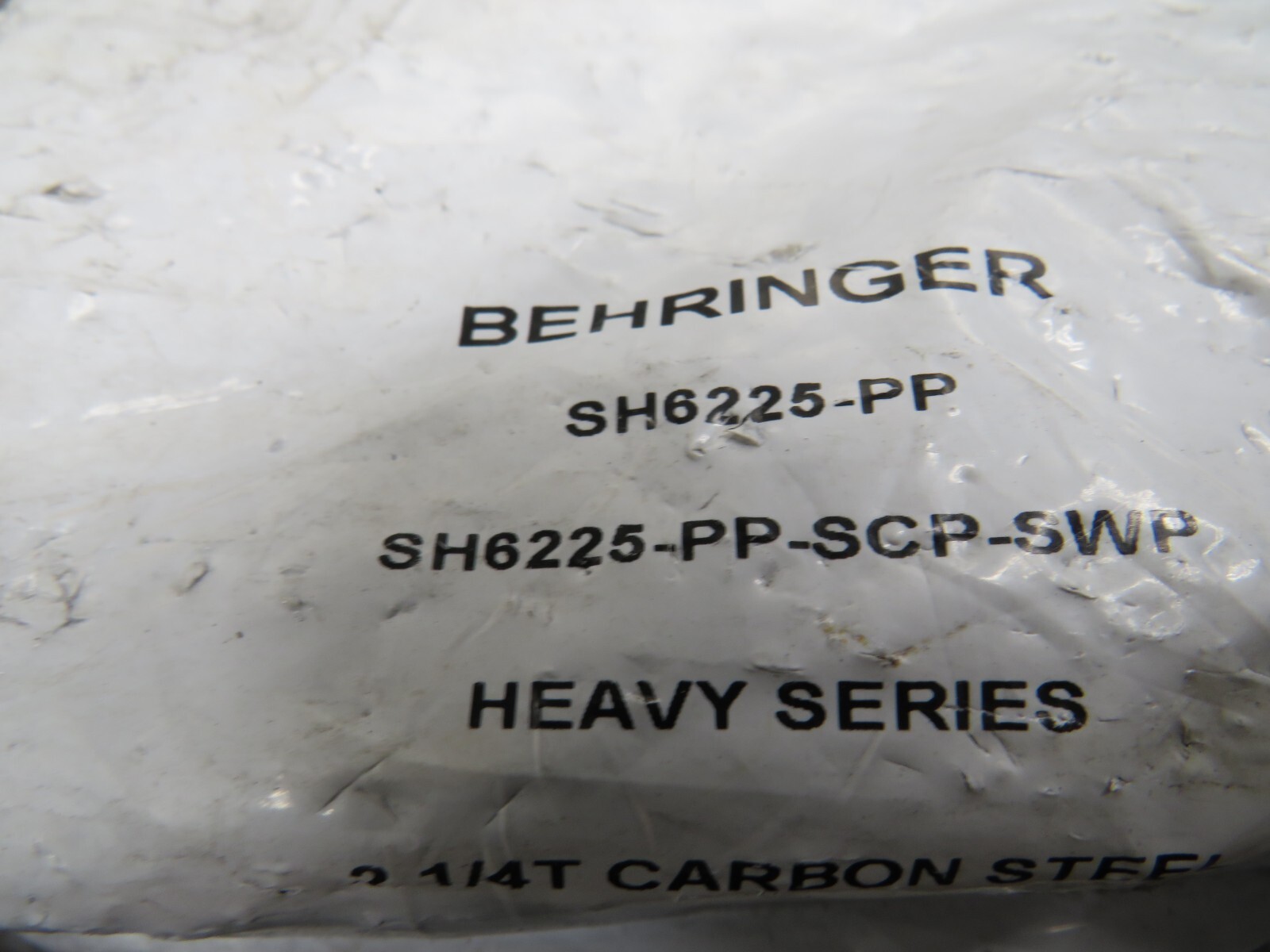 Behringer SH61900-PP, SH6225-PP & SH6200-PP Pipe Clamp Lot!