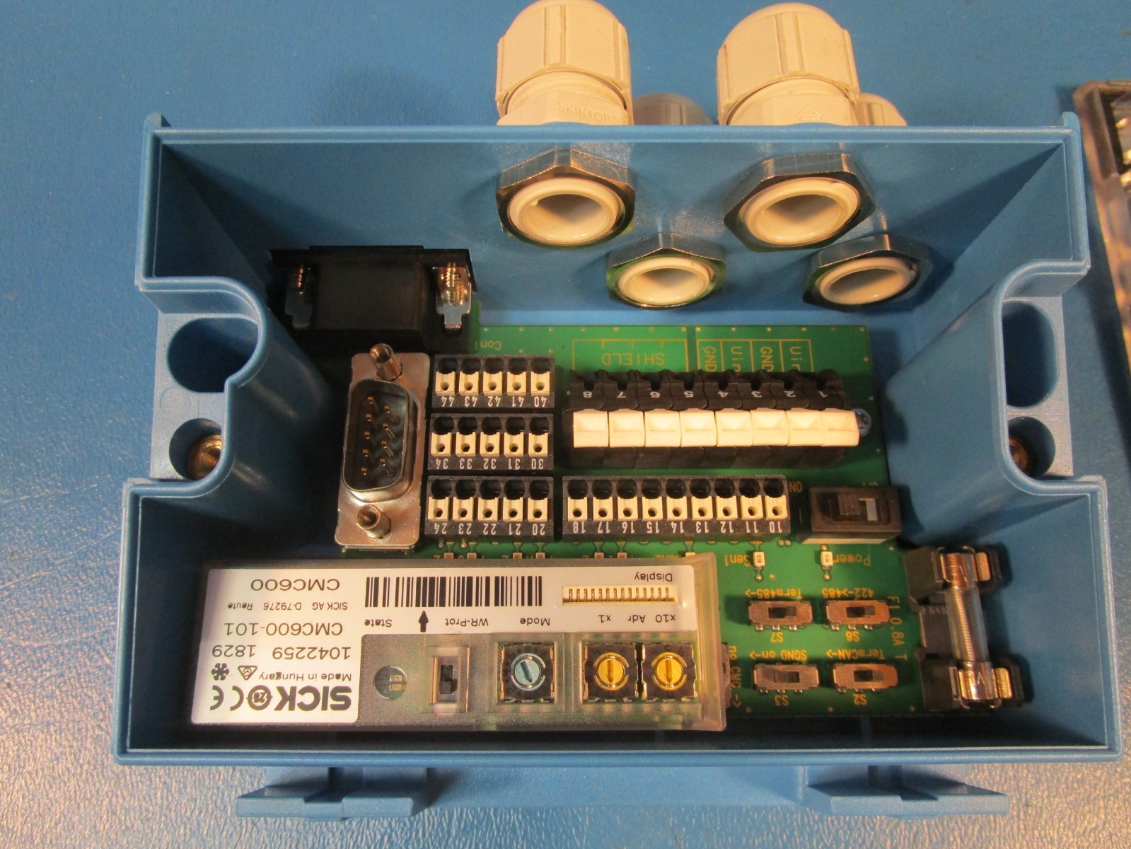 USED Sick CDB620-001, 1042256 Connection Module, CMC600-101, 1042259