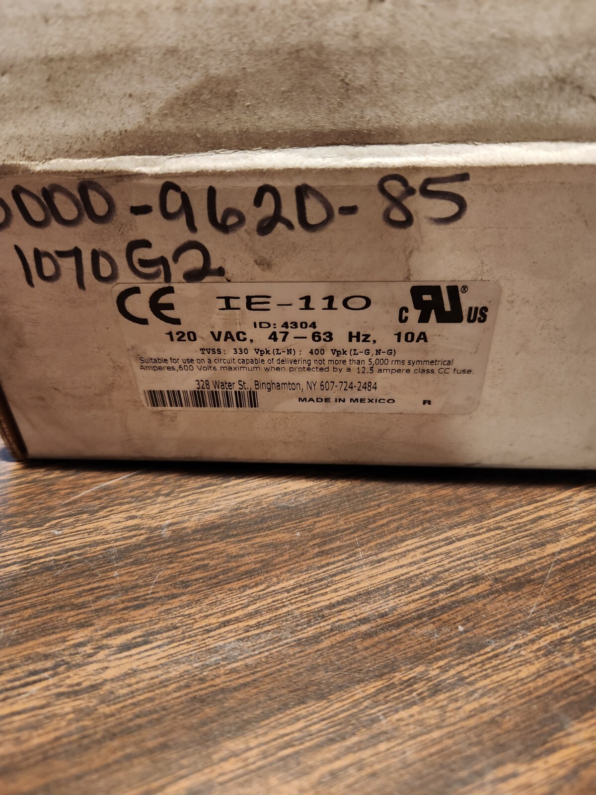 Control Concept Islatrol Elite IE-110 Active Tracking Filter