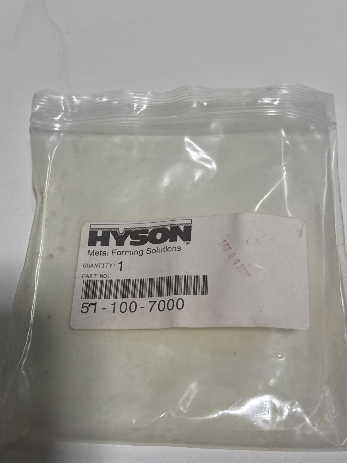 Hyson Seal Kit for TNK1 Nitrogen Gas Spring, 57-100-7000