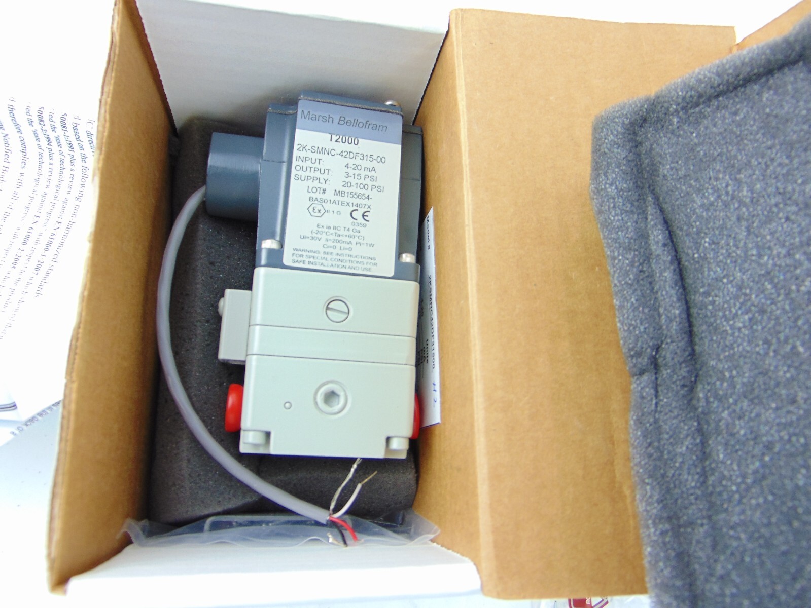 Marsh Bellofram 2KSMNC42DF31500 Kit