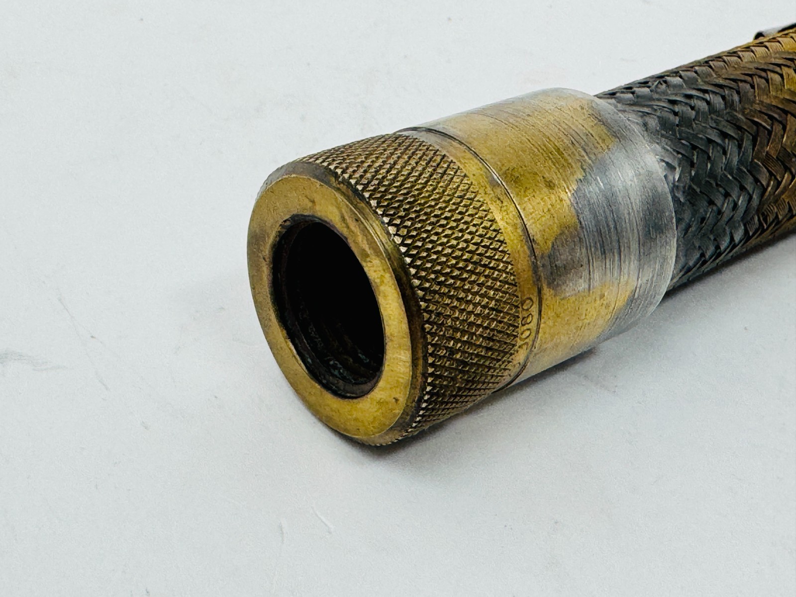 Killark ECF-16 Bronze Flexible Conduit Fitting Coupling ​1/2″ x 6″ Used