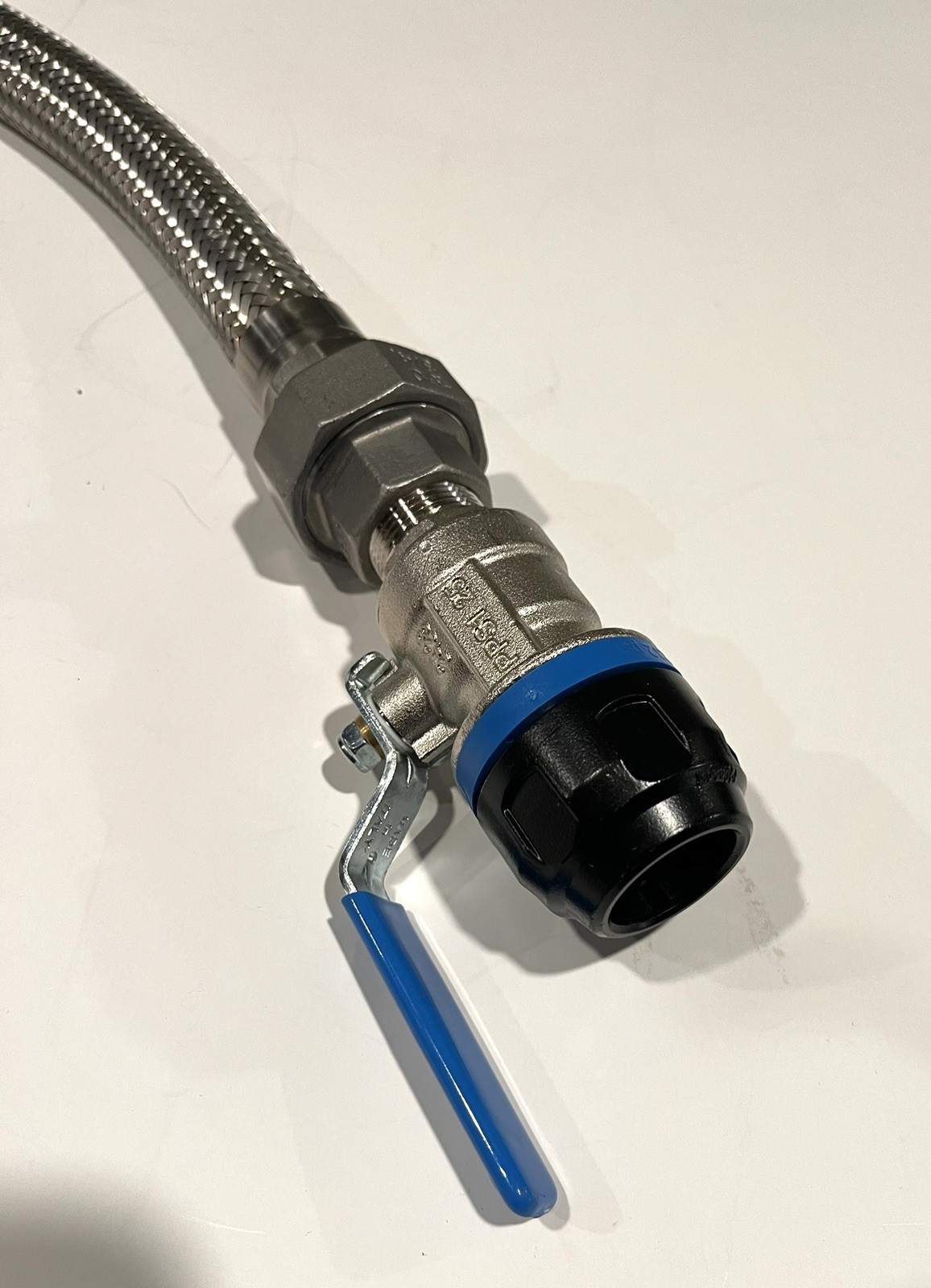 HOSE MASTER CA316U NSNP | 3/4” Steel Braided Hose | NEW | Fittings Included