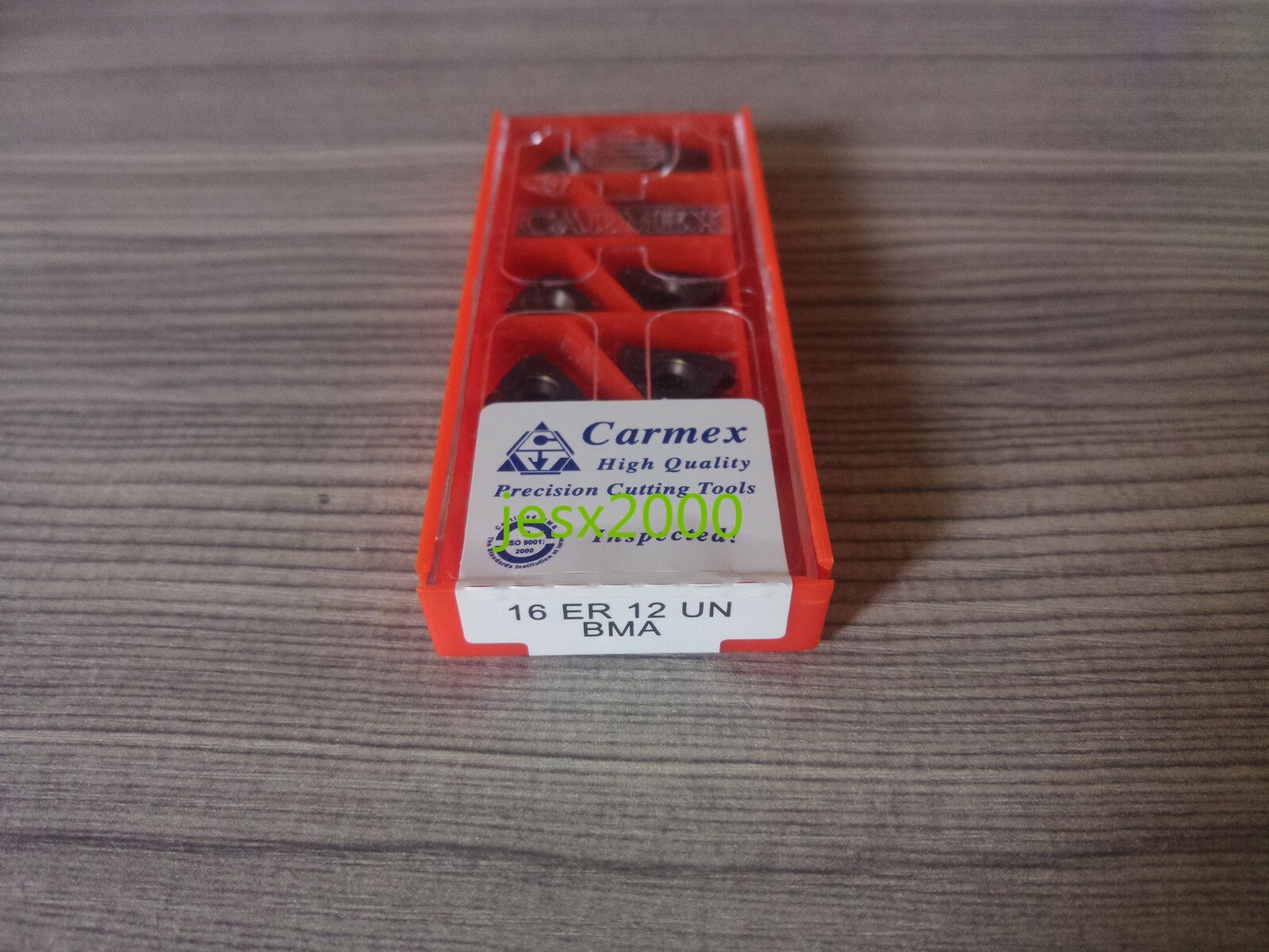 10PCS/Box Carmex threaded insert 16ER 12UN BMA