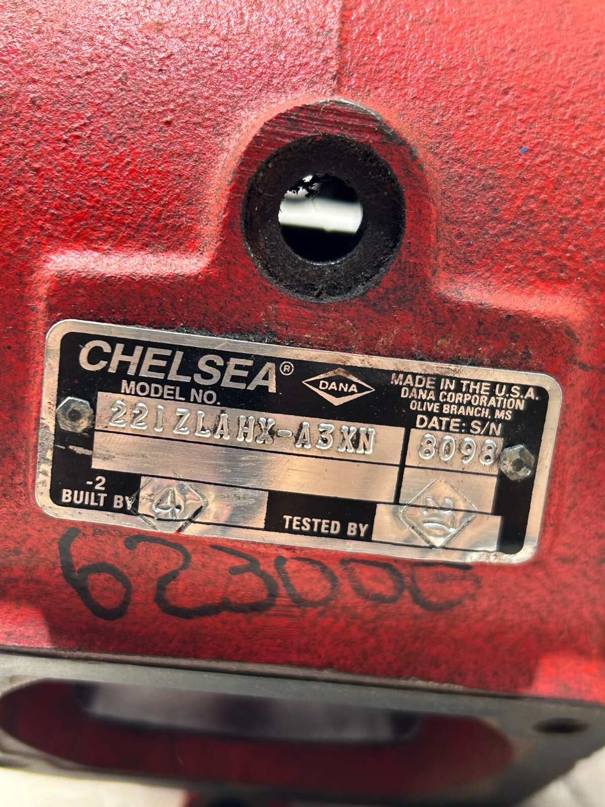 PREOWNED CHELSEA POWER TAKE OFF ASSEMBLY 221ZLAHX-A3XN