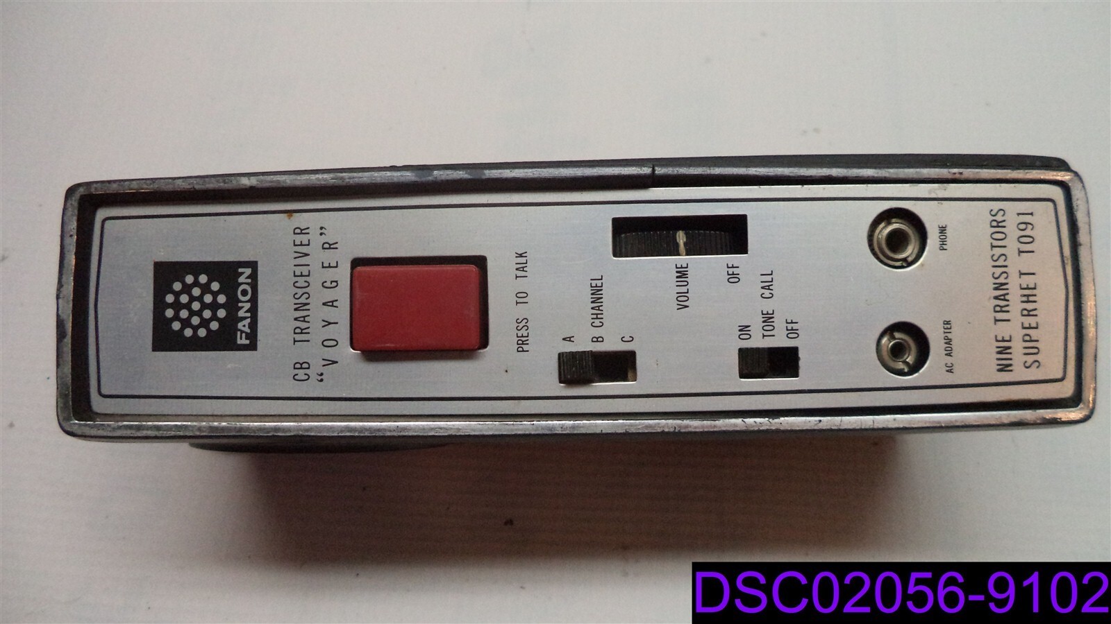 Qty = 2: Fanon CB Tranreceiver Voyager Superhet T091