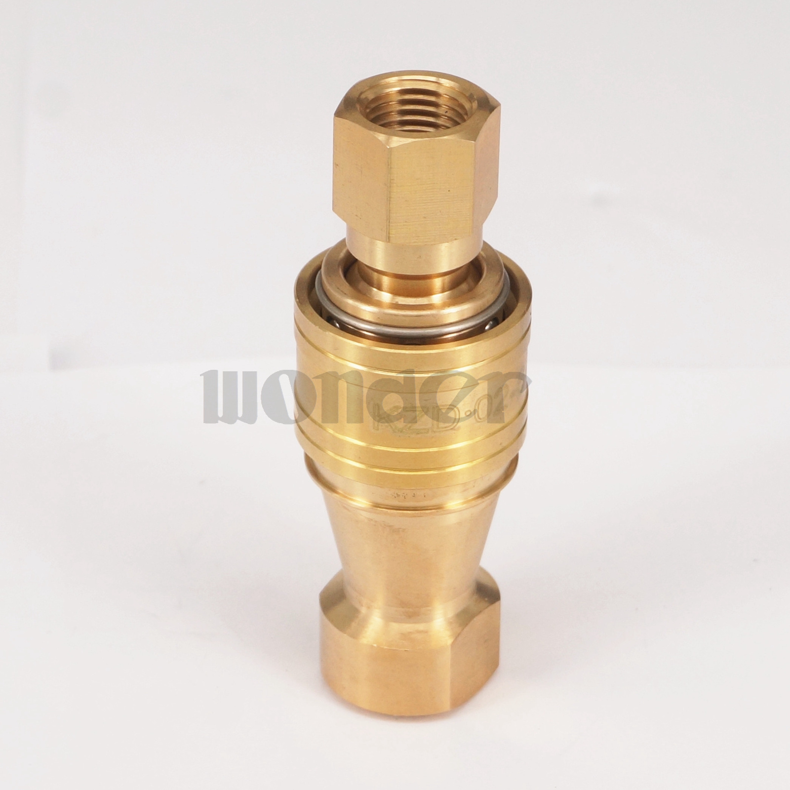 500 Bar 1/4″ BSP Female Hydraulic Brass Quick Disconnect Coupler Coupling Set