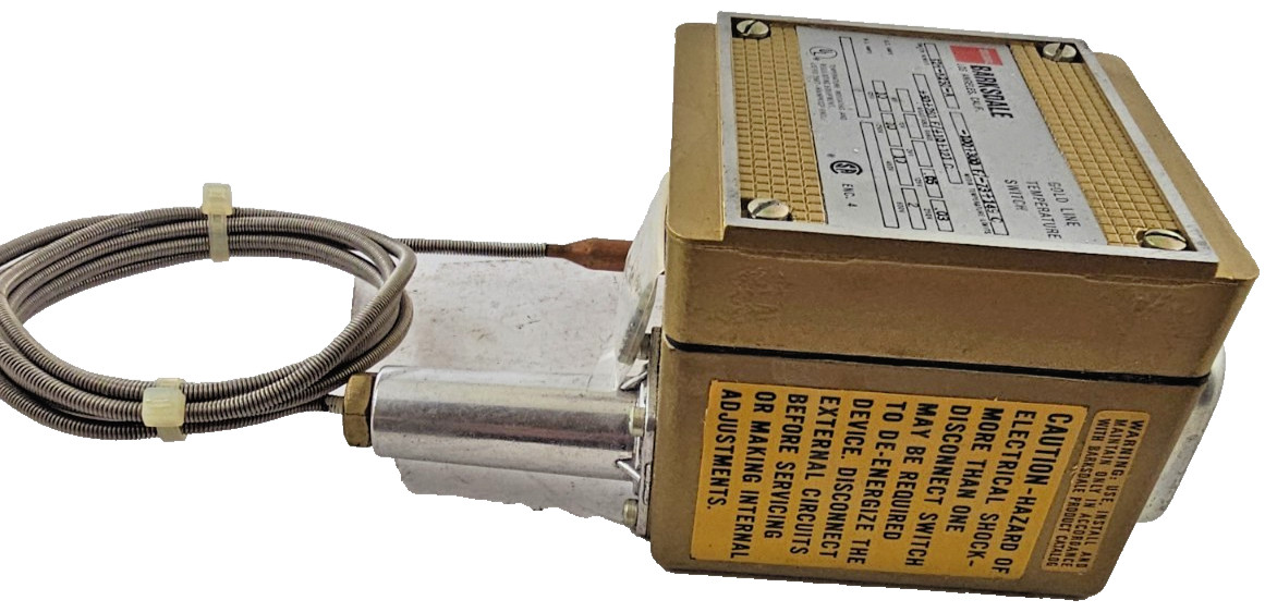 Barksdale T2H-K250-A Temp Switch -100 to 300°F Gold Line 0.3A@250DC 2A@600AC