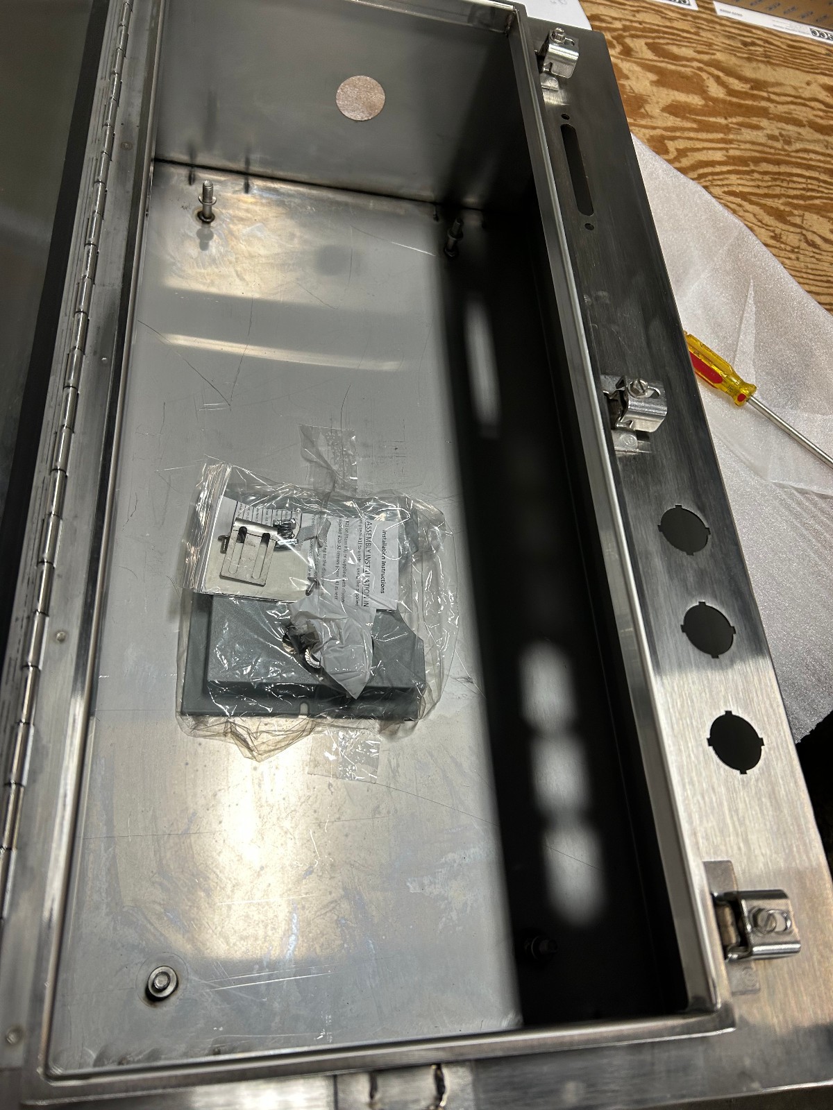 SCHAEFER SPSN4SS6-30158 30 X 15 X 8 316SS N4X DISCONNECT ENCLOSURE *NEW IN BOX!*