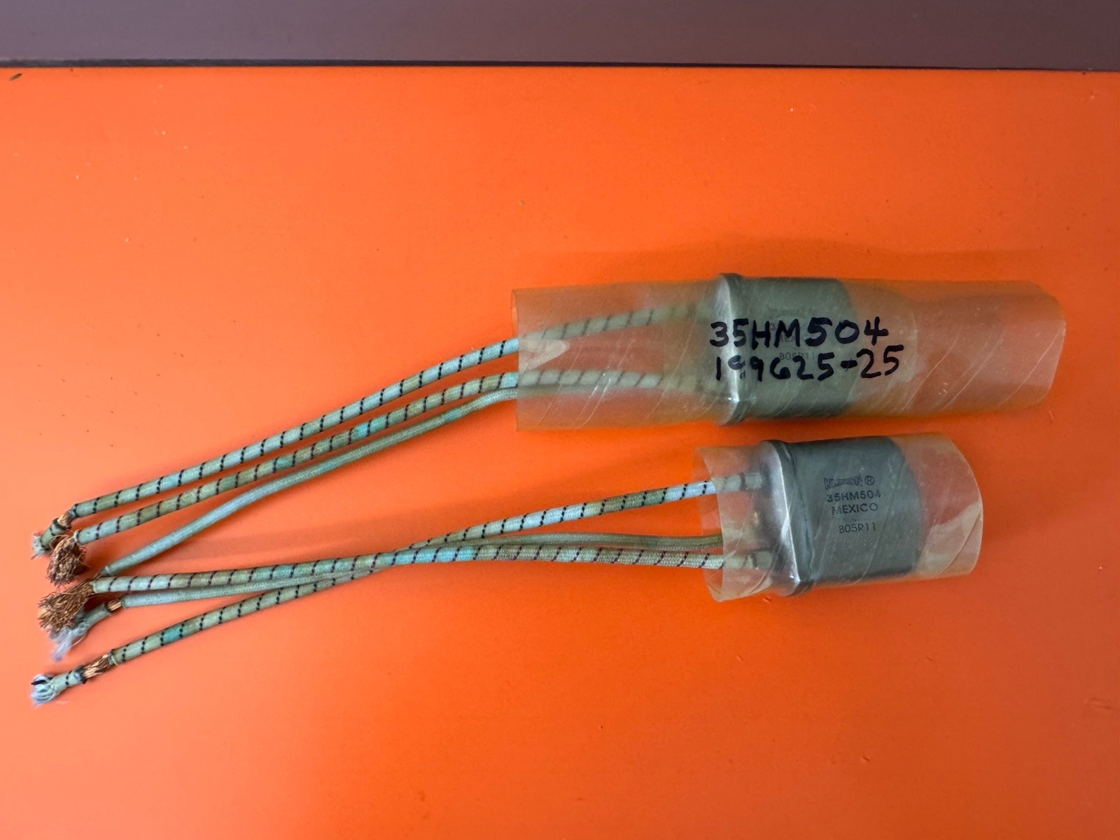 Klixon 35HM On-Winding Motor Protector 3-Phase 35HM504 Qty 2