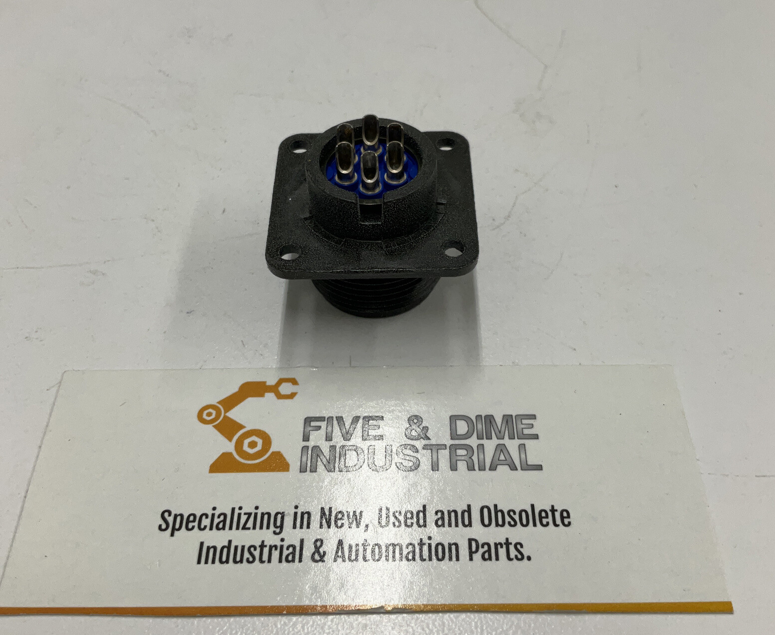 Amphenol 97-3102A-14S-06P 6-Pin Chassis Mount Male Receptacle