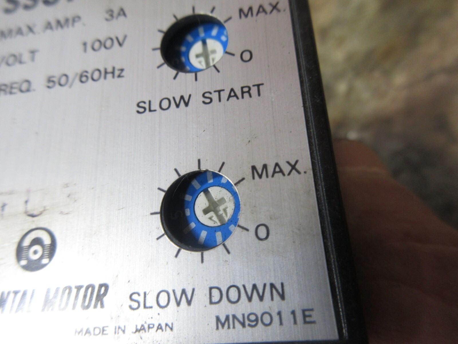 ORIENTAL MOTOR CONTROL PACK SS31-SSSD-E1 3A 100V 50/60HZ MN9011E