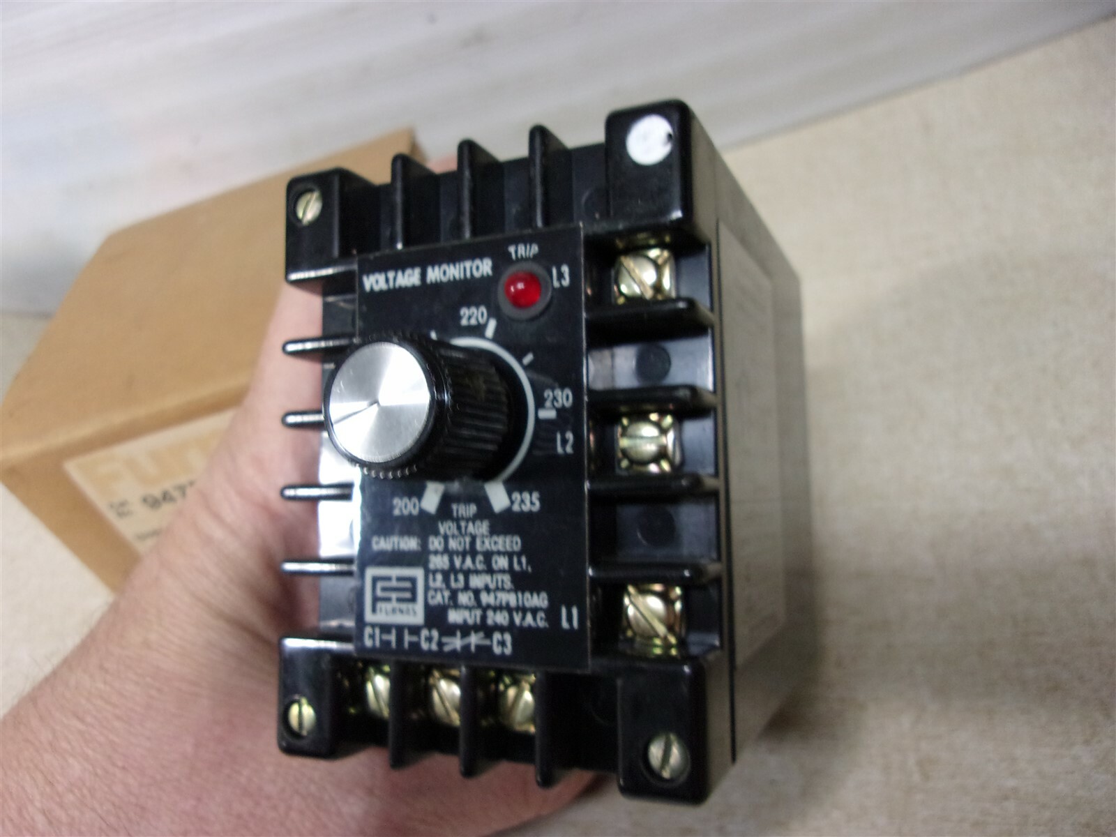 NEW Furnas 947PB10AG Under Voltage Relay Monitor *FREE SHIPPING*