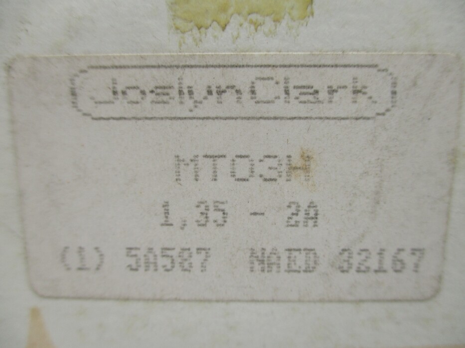 JOSLYN CLARK MT03H 1.35-2A 660V NSMP