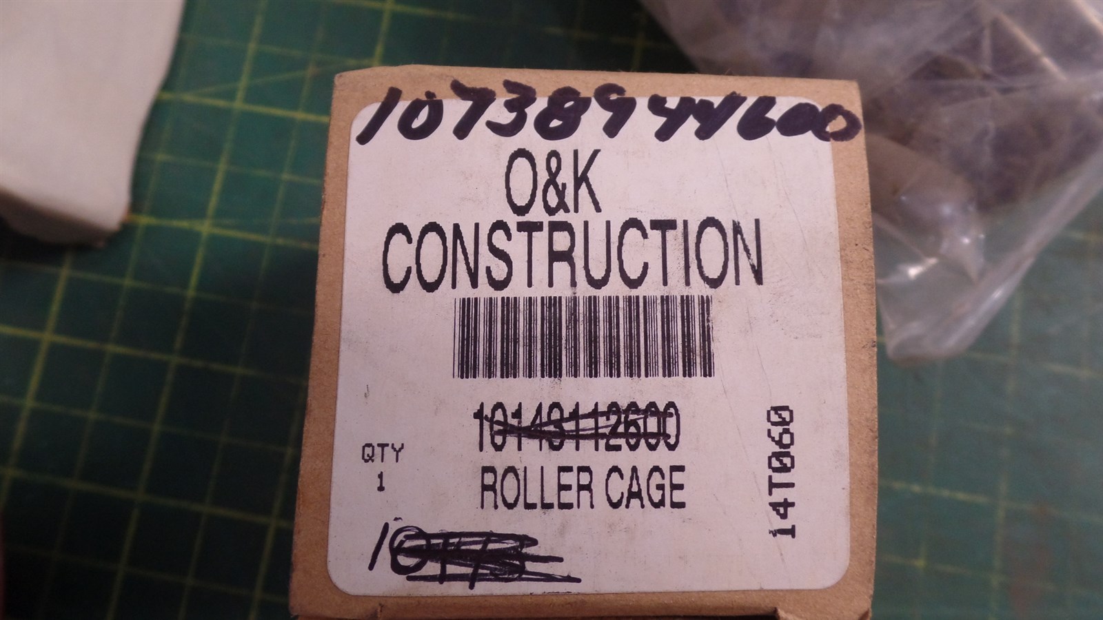 GENUINE TROJAN / O&K BEARING 10739844600, 10 739844600