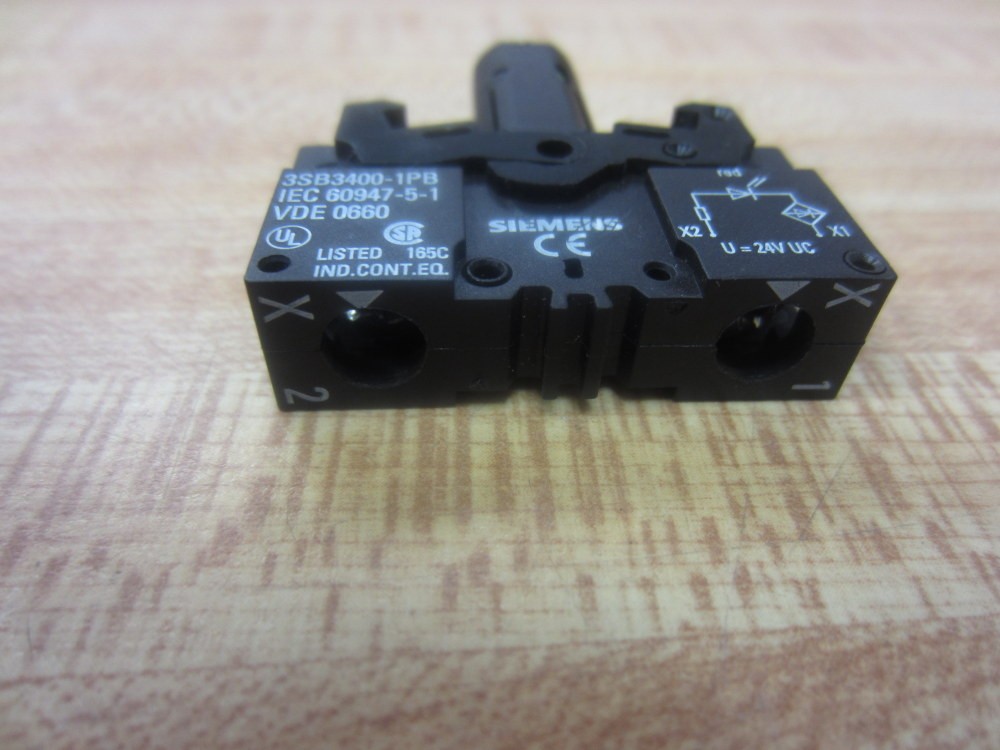 Siemens 3SB3400-1PB Red Lamp Module 3SB34001PB (Pack of 10)