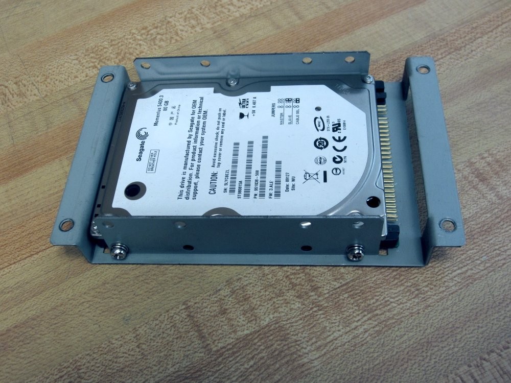 Seagate 9S1038-508 Hard Drive ST980815A Mounted in Metal