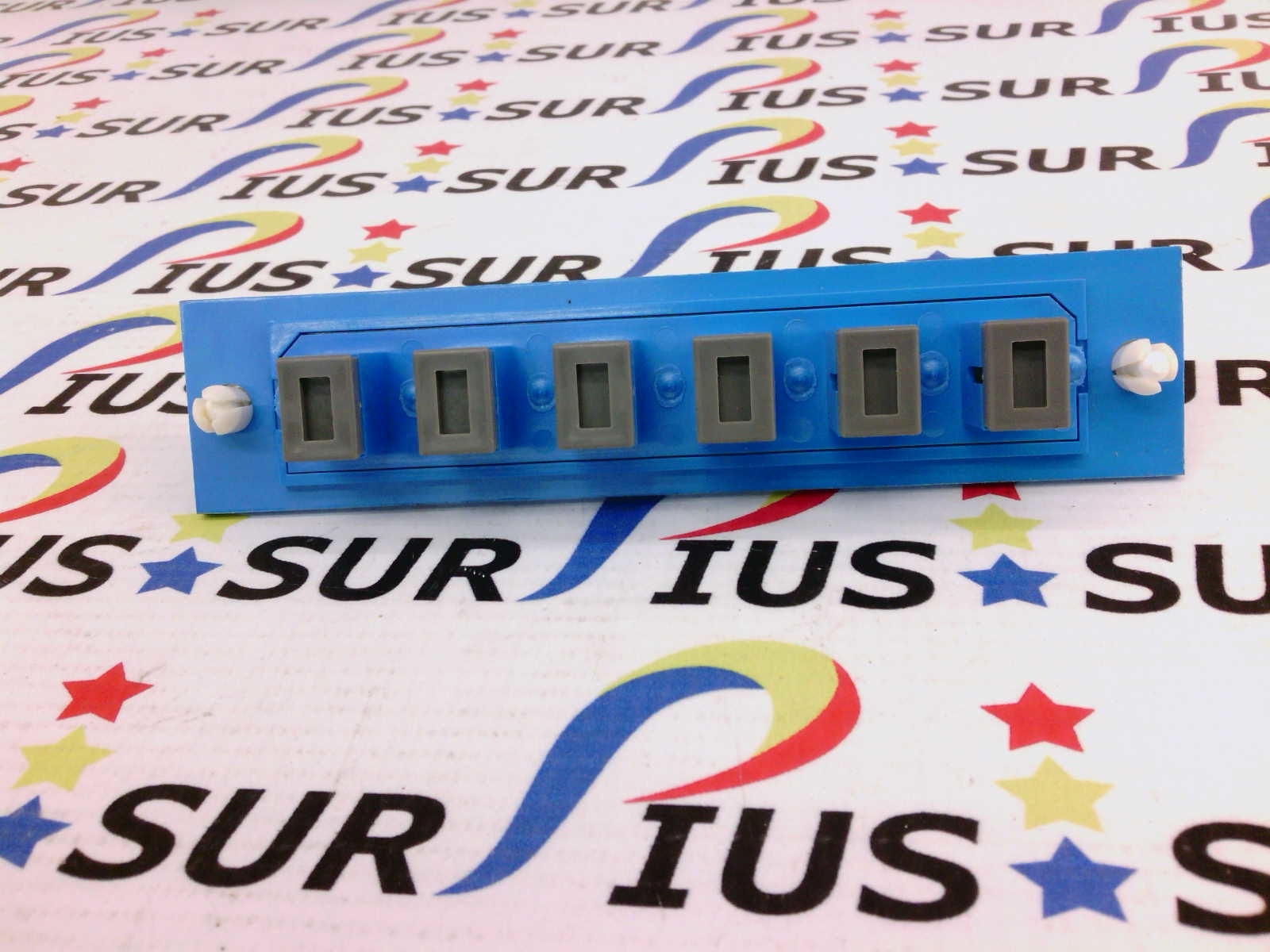 USSP Various Brands Fiber Adapter Panel Single Mode 6 SC/UPC Simplex Couplers