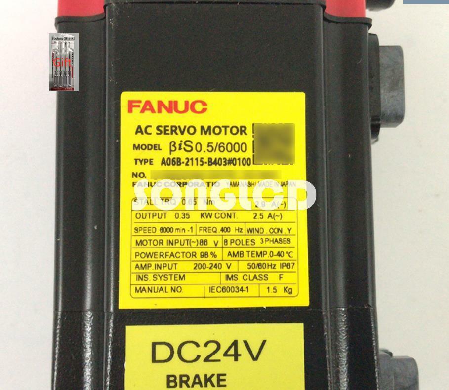 1PCS A06B-2115-B403#0100 90days warranty via DHL or FedEx