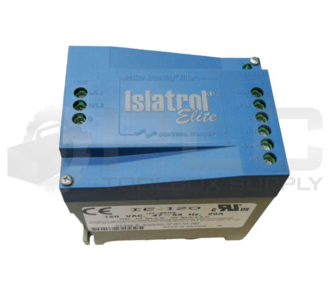 ISLATROL IE-120 ACTIVE TRACKING FILTER 120VAC 47-63HZ 20A