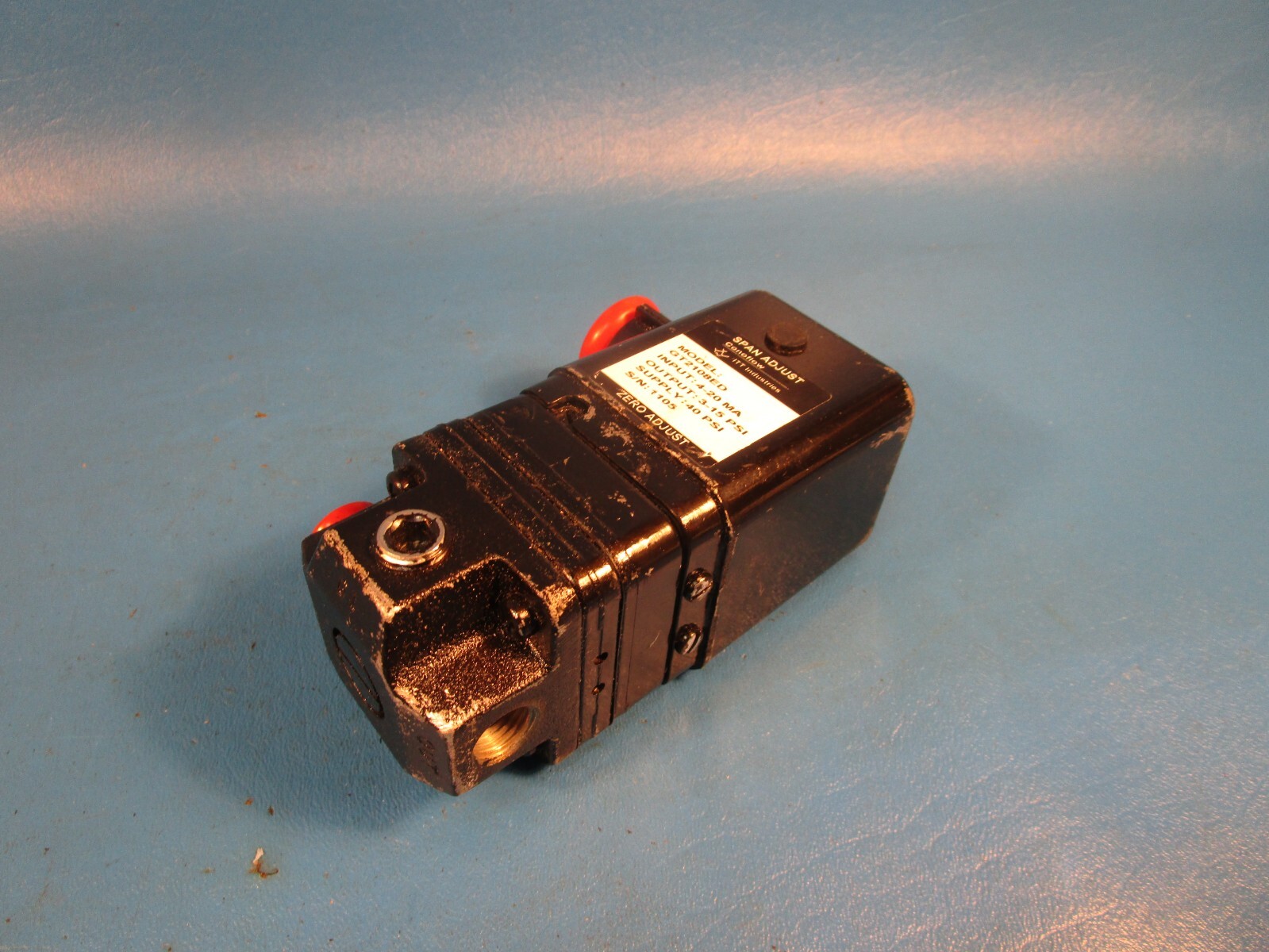 ITT Conoflow GT2108ED, Electro Pneumatic Transducer, 4-20 MA INPUT, 3-15 PSI OUT