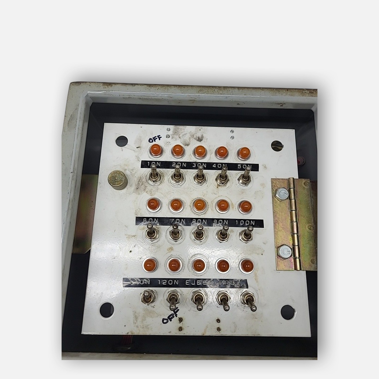 WIEGMANN N412121206 ENCLOSURE TYPE 4,12 W/ CONTROL PANEL *READ*