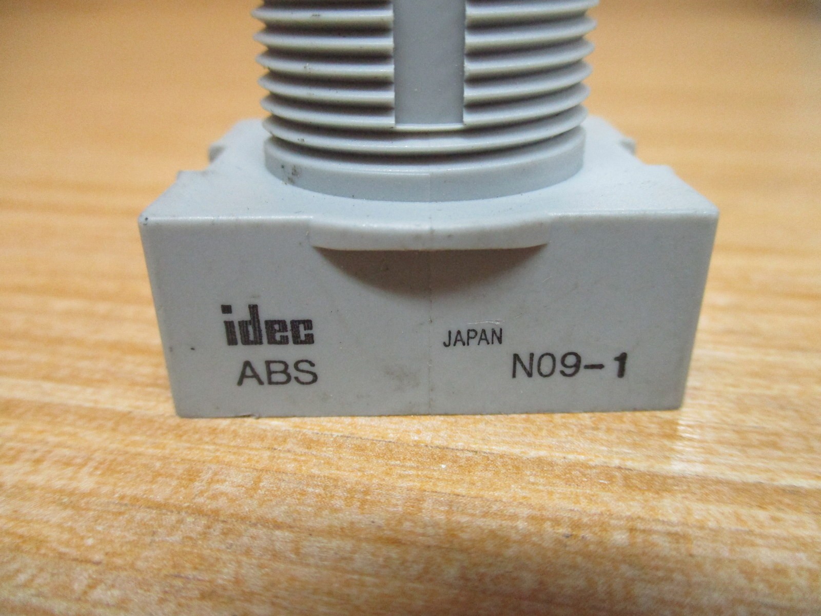 IDEC ABS Black Push Button W/ Dash “-“