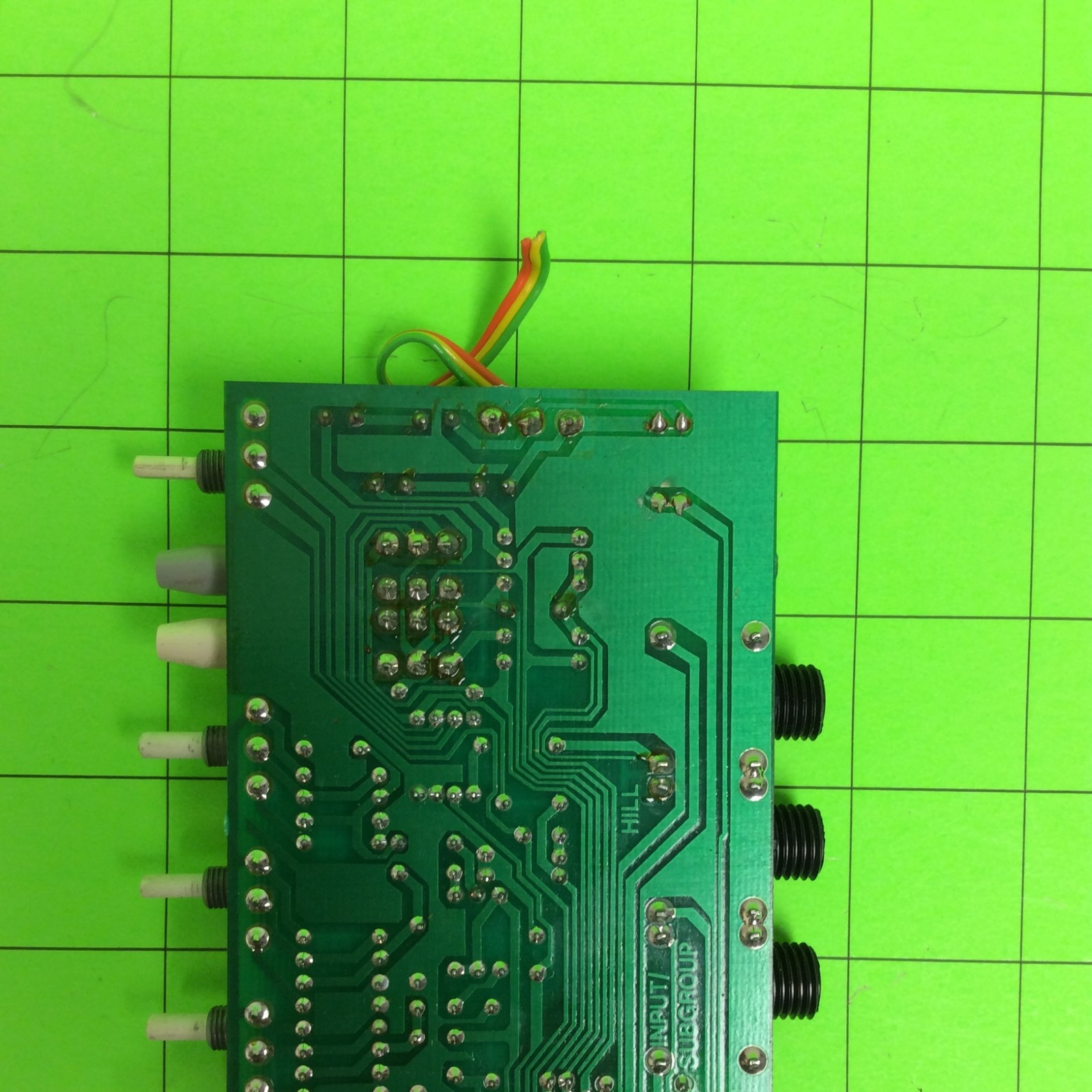 Hill MM1X Audio Mixer Subgroup Board (3 Port)